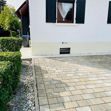 Kleine Ein Zimmer Wohnung Mit Gartenanlage Salem  Eksteriør bilde