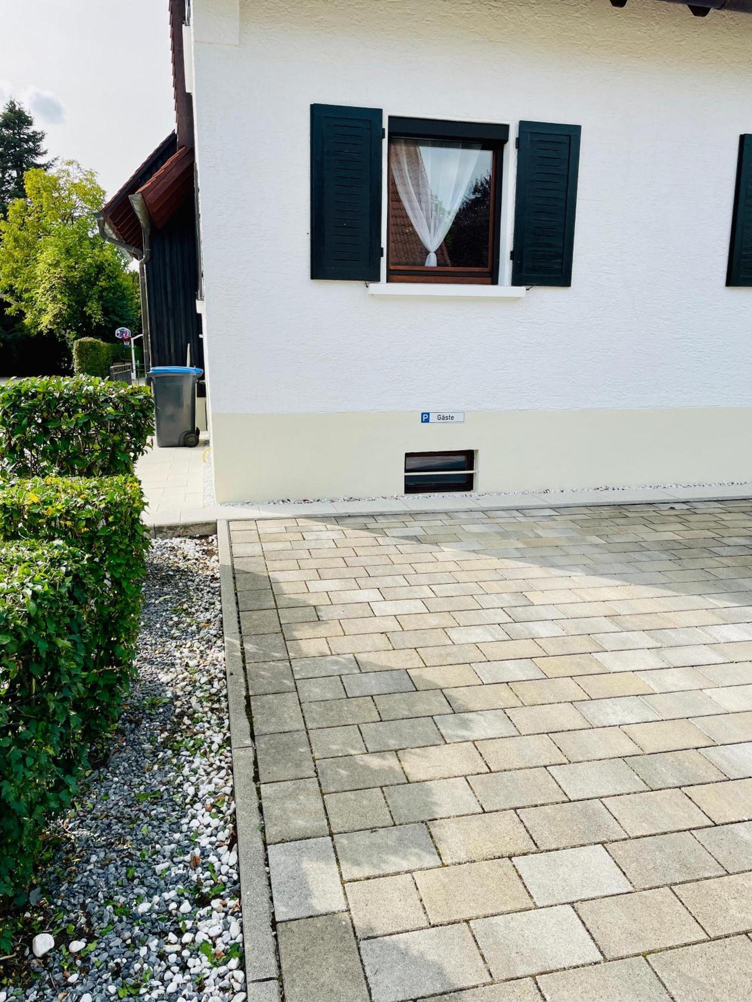 Kleine Ein Zimmer Wohnung Mit Gartenanlage Salem  Eksteriør bilde
